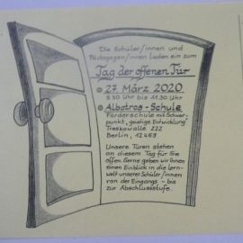 Der „Tag der offenen Tür“ am 27.03.2020 fällt aus!