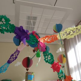 Am 1. März wurde im „kleinen Rahmen“ an der Albatros-Schule Fasching gefeiert. Am 1. März wurde im „kleinen Rahmen“ an der Albatros-Schule Fasching gefeiert.