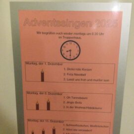 „Alle Jahre wieder…“