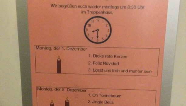 „Alle Jahre wieder…“ „Alle Jahre wieder…“